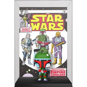 Star Wars: El Imperio Contraataca Boba Fett Funko Pop! Figura de portada de cómic #04 con estuche