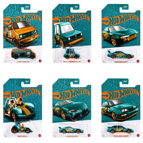 Hot Wheels 56th Anniversary Pearl and Chrome 2024 Mix 2