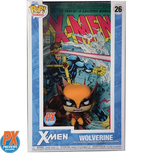 X-Men #1 (1991) Wolverine Funko Pop! Comic Cover Vinyl Figure with Case #26 - Previews Exclusive