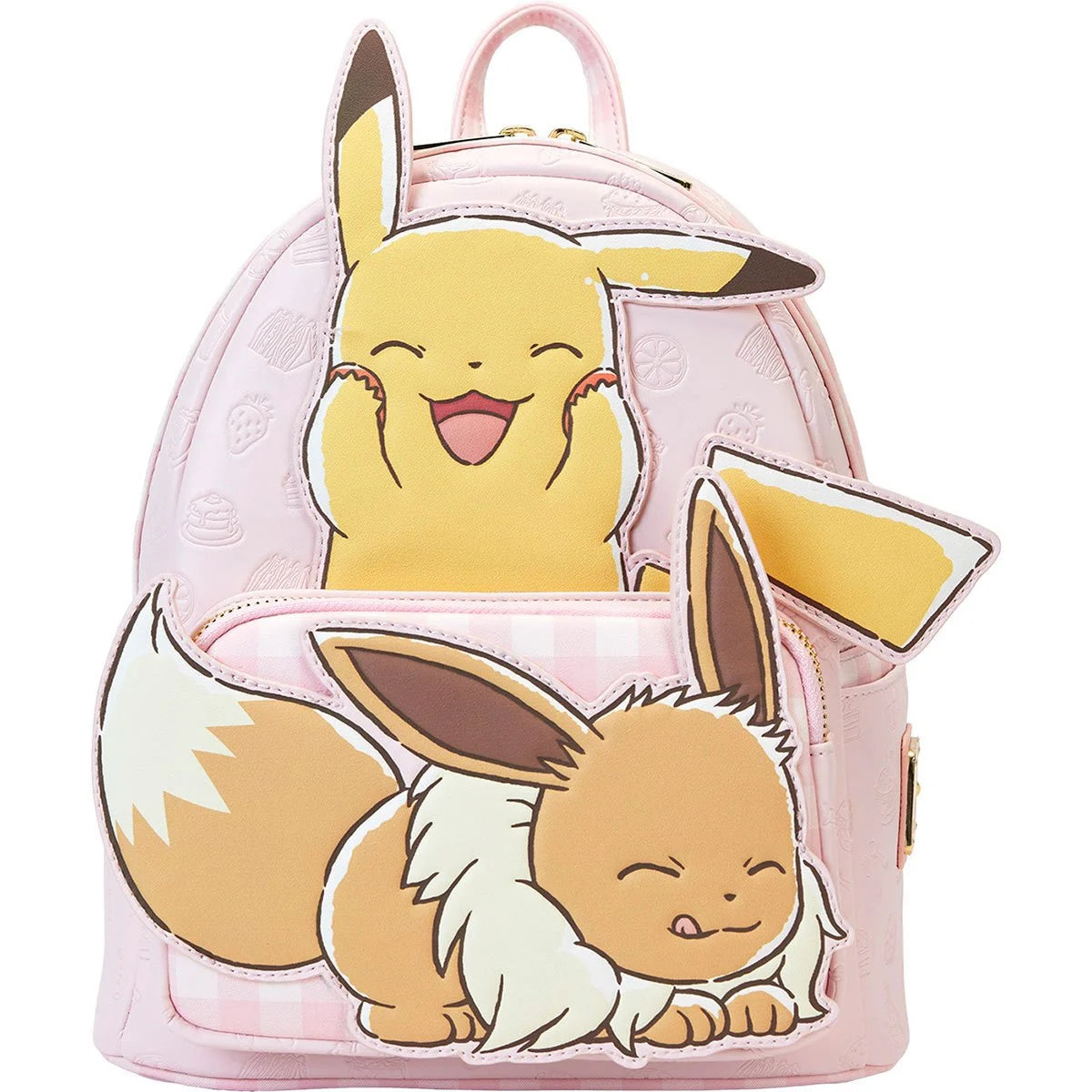 Pokemon Pastel Pikachu and Eevee Mini-Backpack