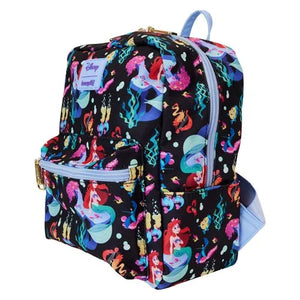 The Little Mermaid 35th Anniversary Life Is The Bubbles All Over Print Mini-Backpack