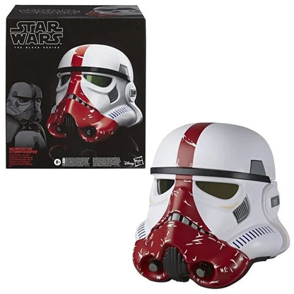 Star Wars The Black Series The Mandalorian Incinerator Stormtrooper Electronic Voice-Changer Helmet Prop Replica