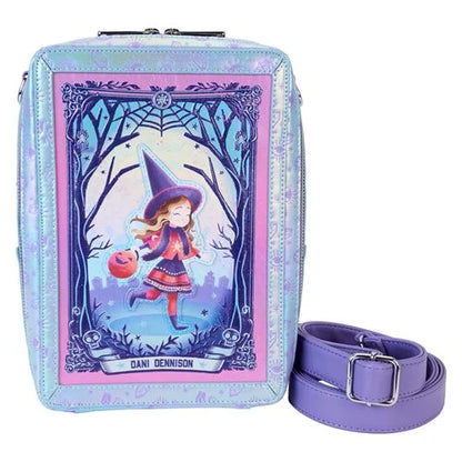 Hocus Pocus Tarot Card Dani and Binx Crossbody Bag