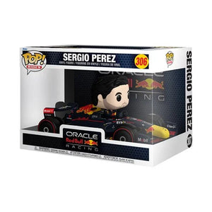 Fórmula 1 Sergio Pérez Super Deluxe Funko Pop! Paseo en vehículo de vinilo n.° 306