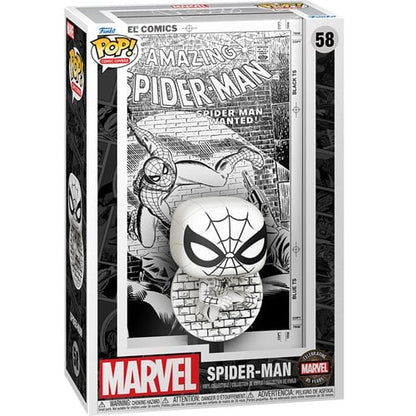 Marvel's 85th Anniversary The Amazing Spider-Man Funko Pop! Comic Cover Figure #58 with Case