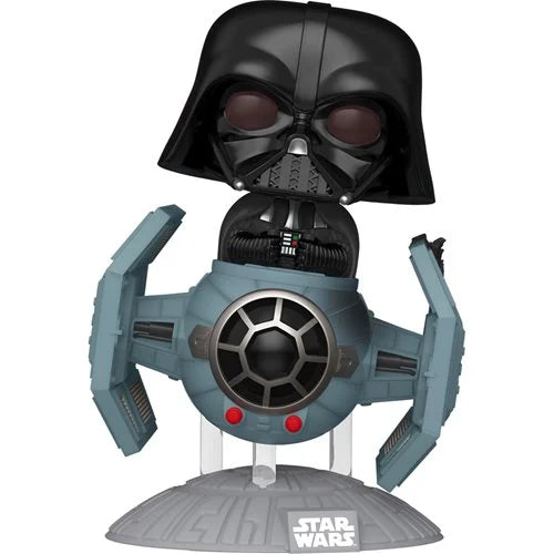 Star Wars Dark Side Darth Vader with TIE Fighter Advanced x1 Starfighter Deluxe Funko Pop! Ride #742