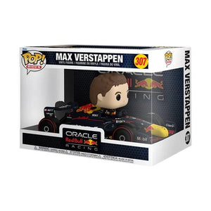 Fórmula 1 Max Verstappen Super Deluxe Funko Pop! Paseo en vehículo de vinilo n.° 307