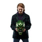 Spider-Man: No Way Home Marvel Legends Series Green Goblin Premium Roleplay Helmet Prop Replica