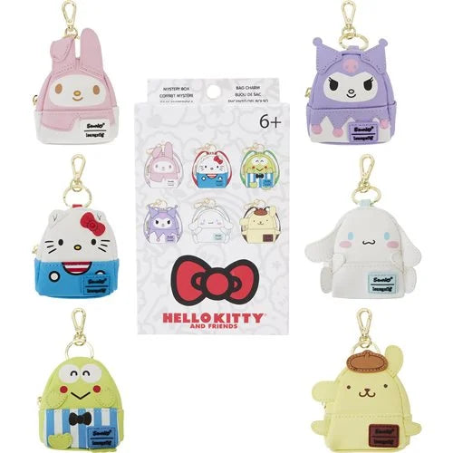 Hello Kitty 50th Anniversary Classic Mystery Box Mini-Backpack Key Chain