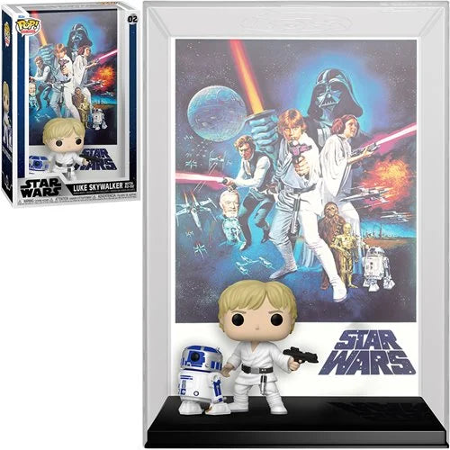 Star Wars: Episode IV - A New Hope Funko Pop! Movie Poster Figure #02 with Case